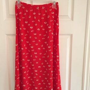 Wilfred high rise, midi skirt